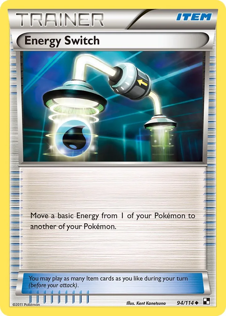 Energy Switch, Black & White 94/114