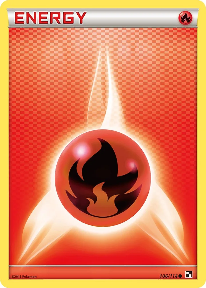 Fire Energy, Black & White 106/114