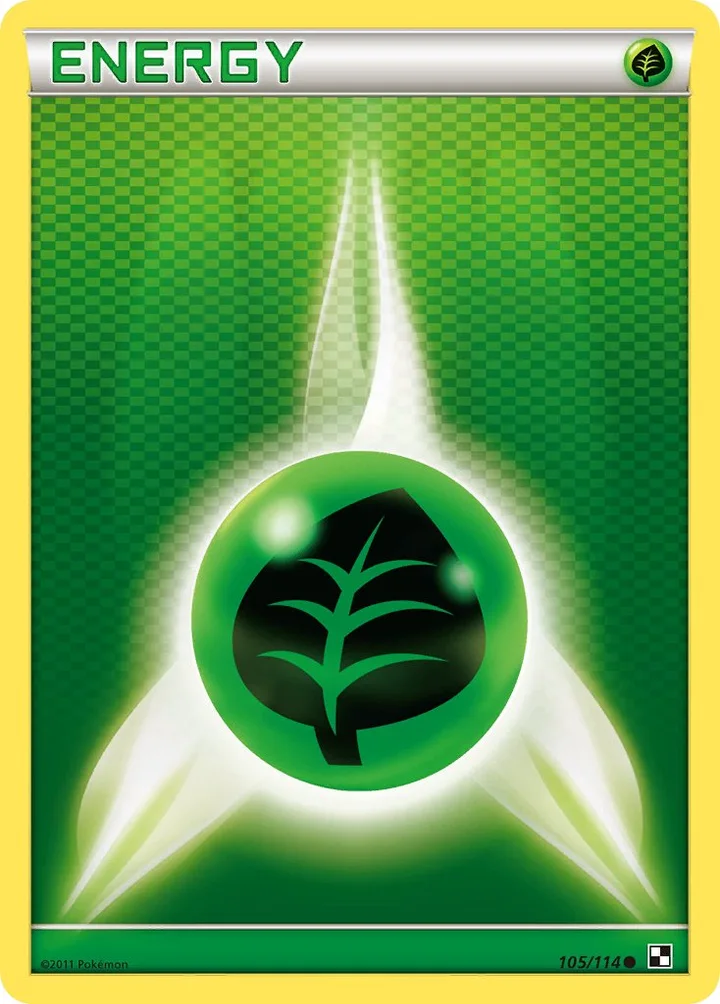 Grass Energy, Black & White 105/114