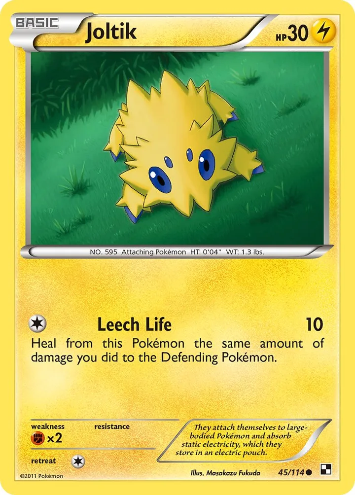 Joltik, Black & White 45/114