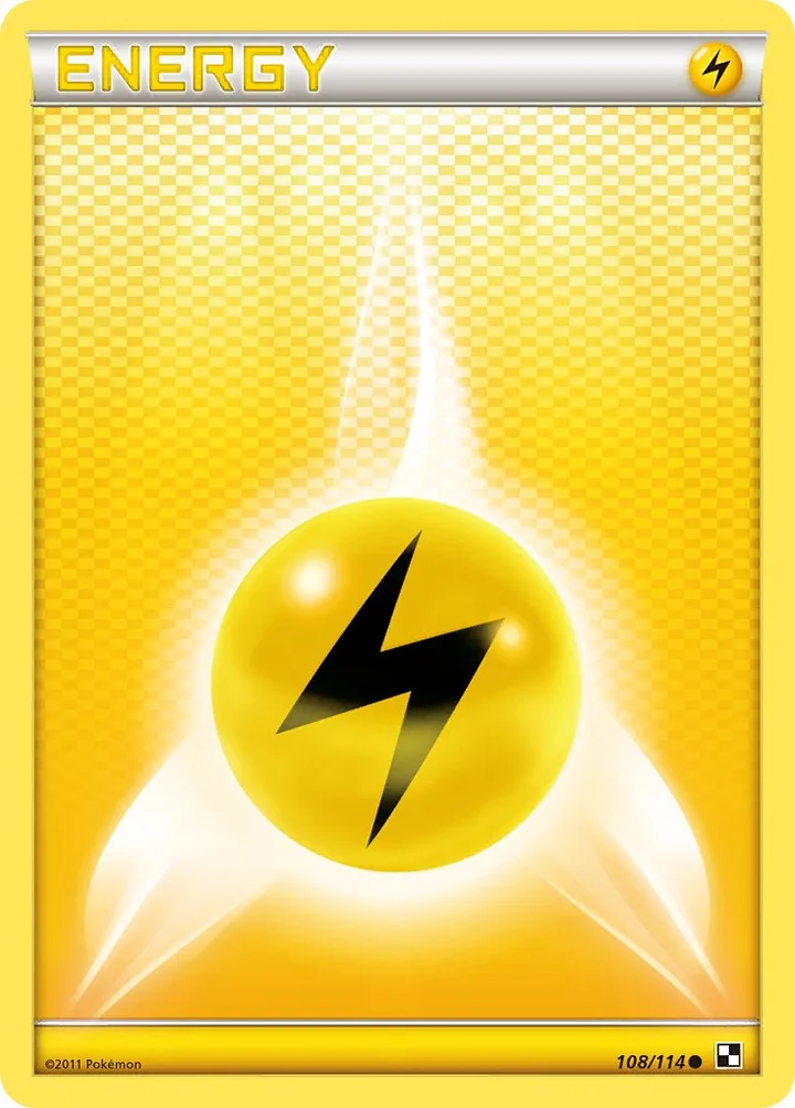 Lightning Energy, Black & White 108/114