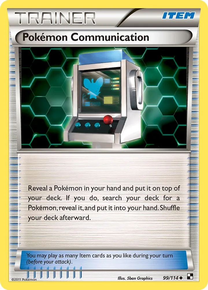Pokémon Communication, Black & White 99/114