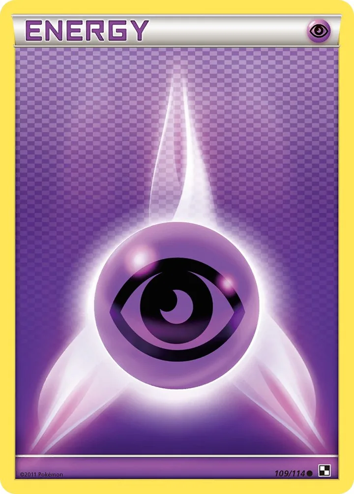 Psychic Energy, Black & White 109/114