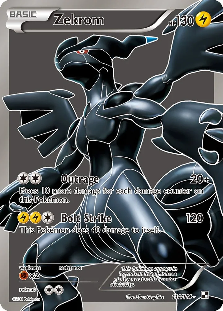 Zekrom, Black & White 114/114
