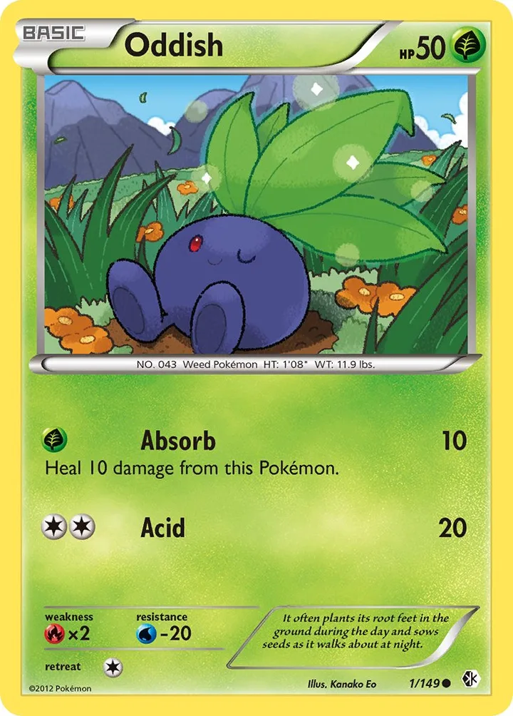 Oddish, Boundaries Crossed 1/149