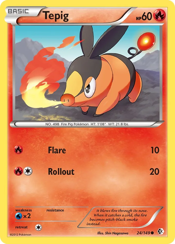 Tepig, Boundaries Crossed 24/149