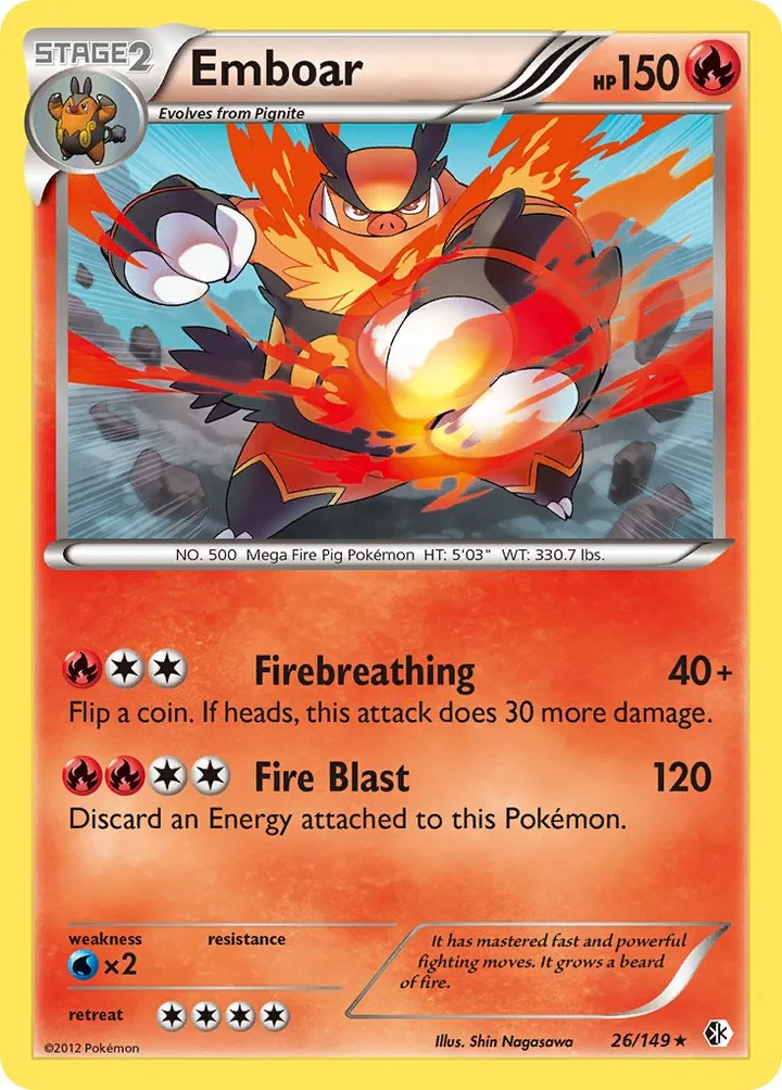 Emboar, Boundaries Crossed 26/149
