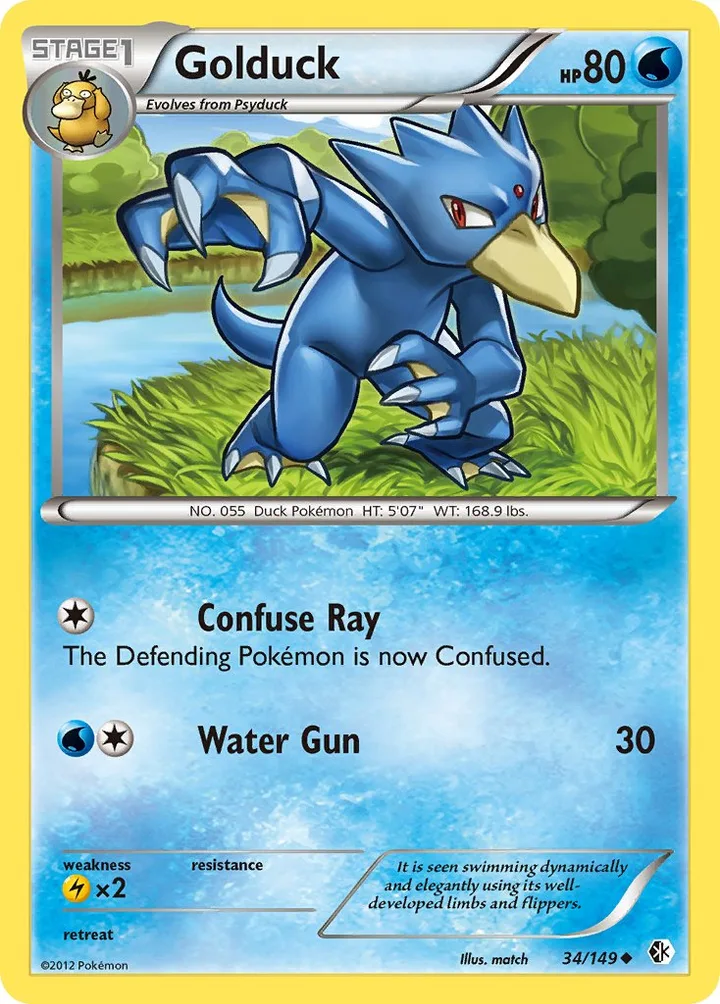 Golduck, Boundaries Crossed 34/149