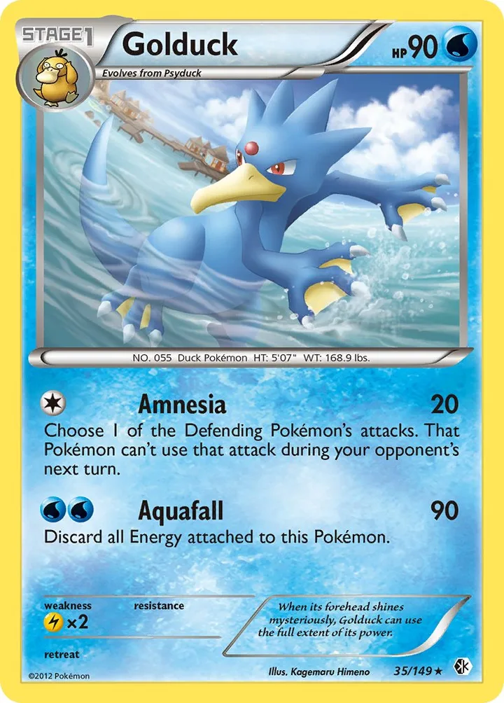 Golduck, Boundaries Crossed 35/149
