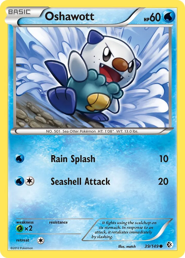Oshawott, Boundaries Crossed 39/149