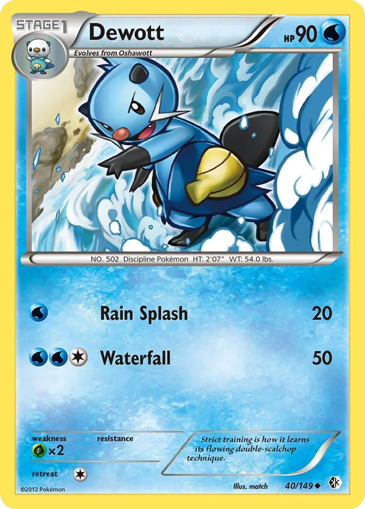 Dewott, Boundaries Crossed 40/149