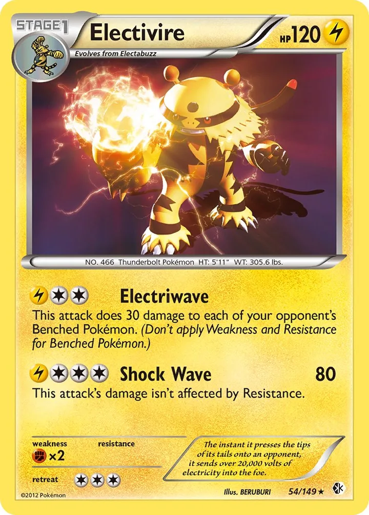 Electivire, Boundaries Crossed 54/149
