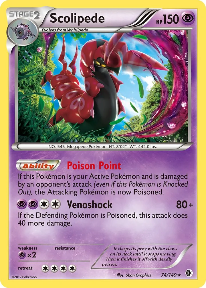 Scolipede, Boundaries Crossed 74/149