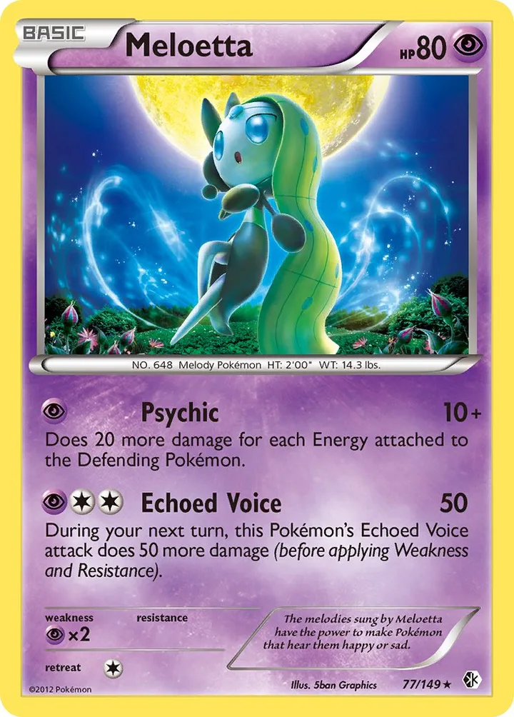 Meloetta, Boundaries Crossed 77/149