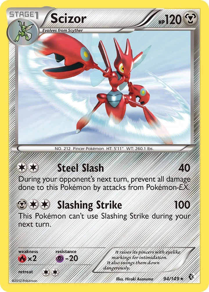 Scizor, Boundaries Crossed 94/149