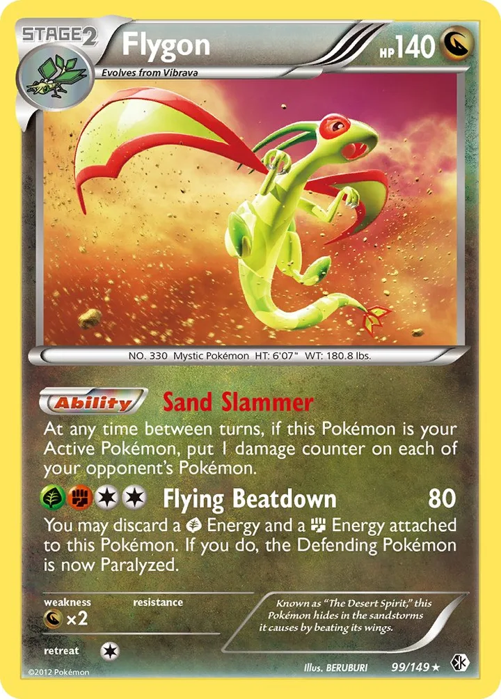 Flygon, Boundaries Crossed 99/149
