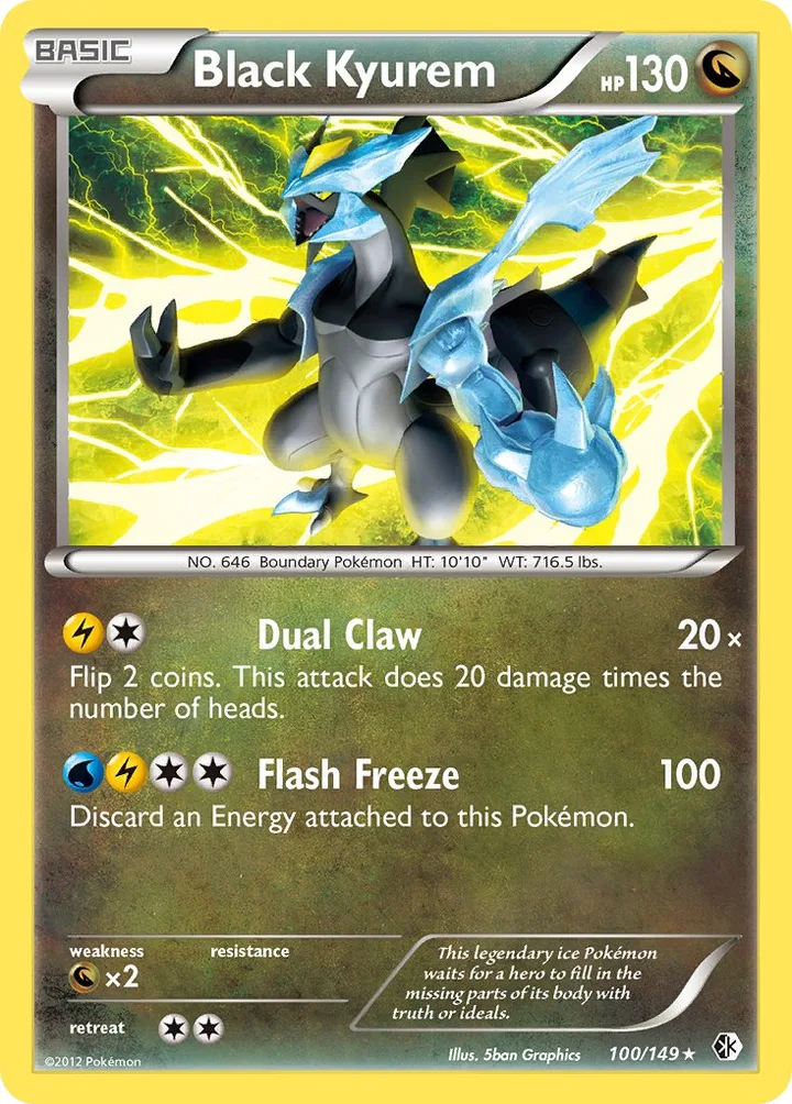 Black Kyurem, Boundaries Crossed 100/149