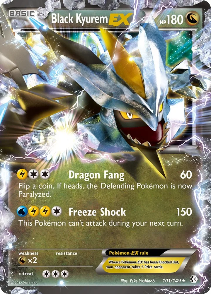 Black Kyurem-EX, Boundaries Crossed 101/149