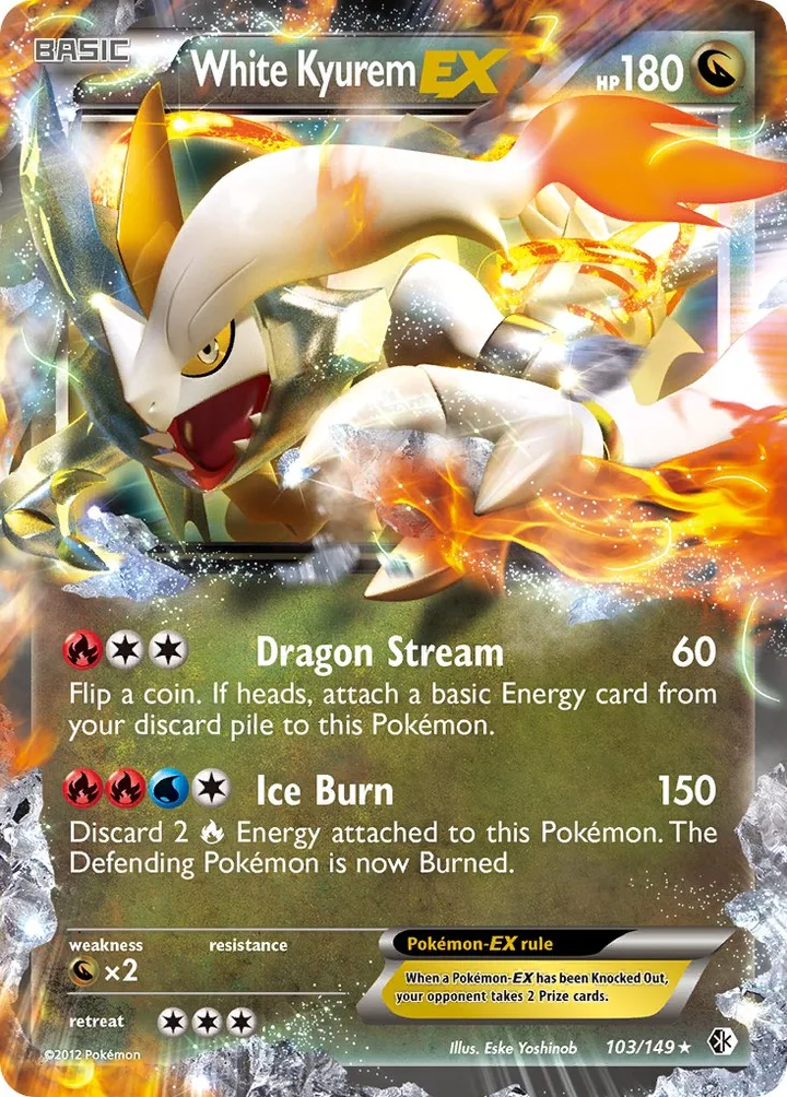 White Kyurem-EX, Boundaries Crossed 103/149