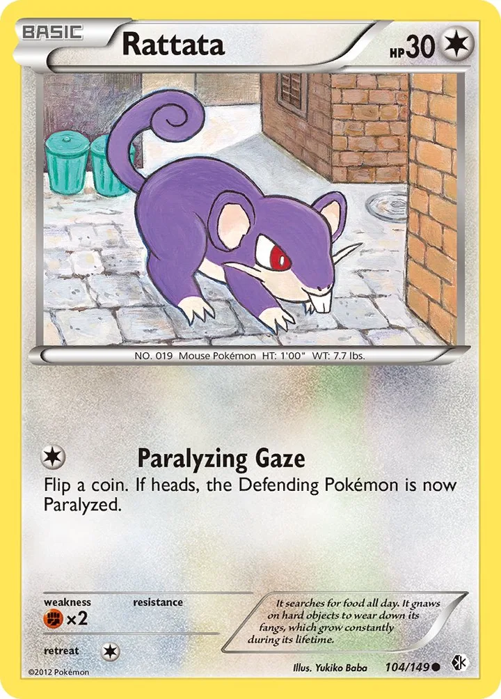 Rattata, Boundaries Crossed 104/149