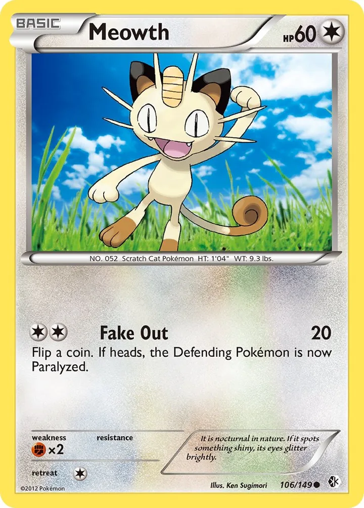 Meowth, Boundaries Crossed 106/149