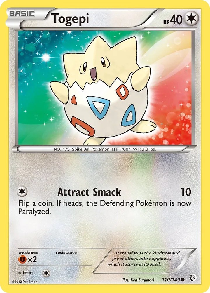 Togepi, Boundaries Crossed 110/149