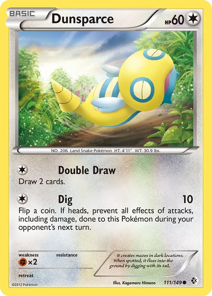 Dunsparce, Boundaries Crossed 111/149