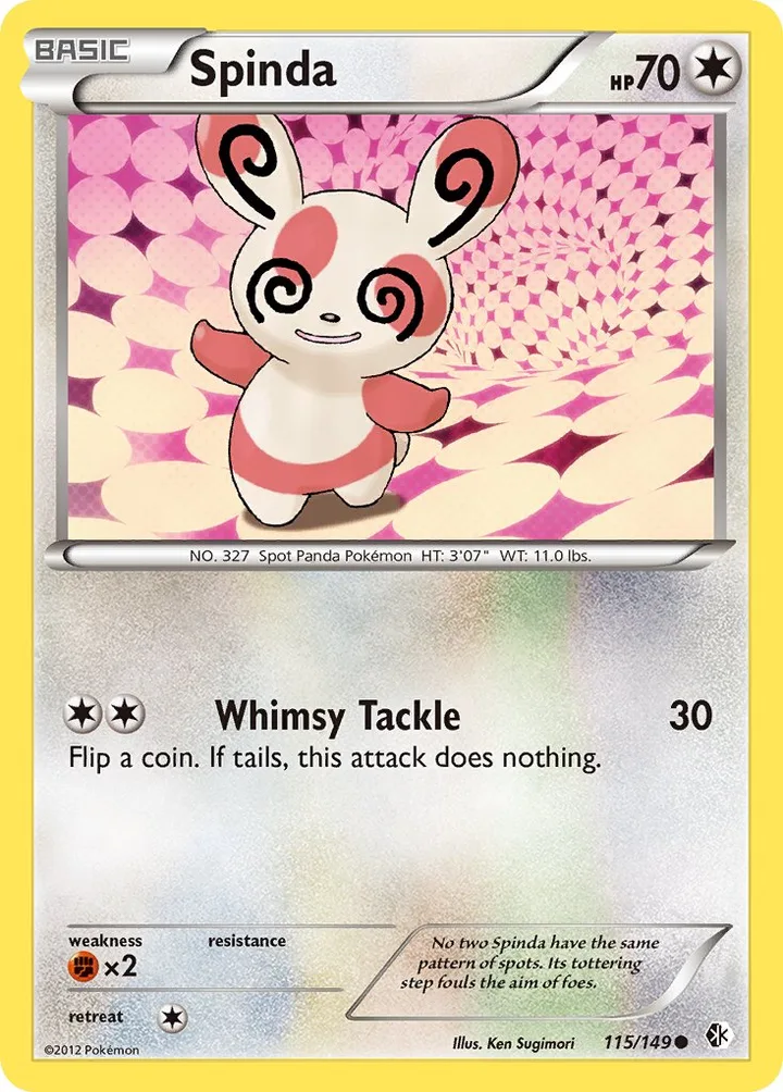 Spinda, Boundaries Crossed 115/149