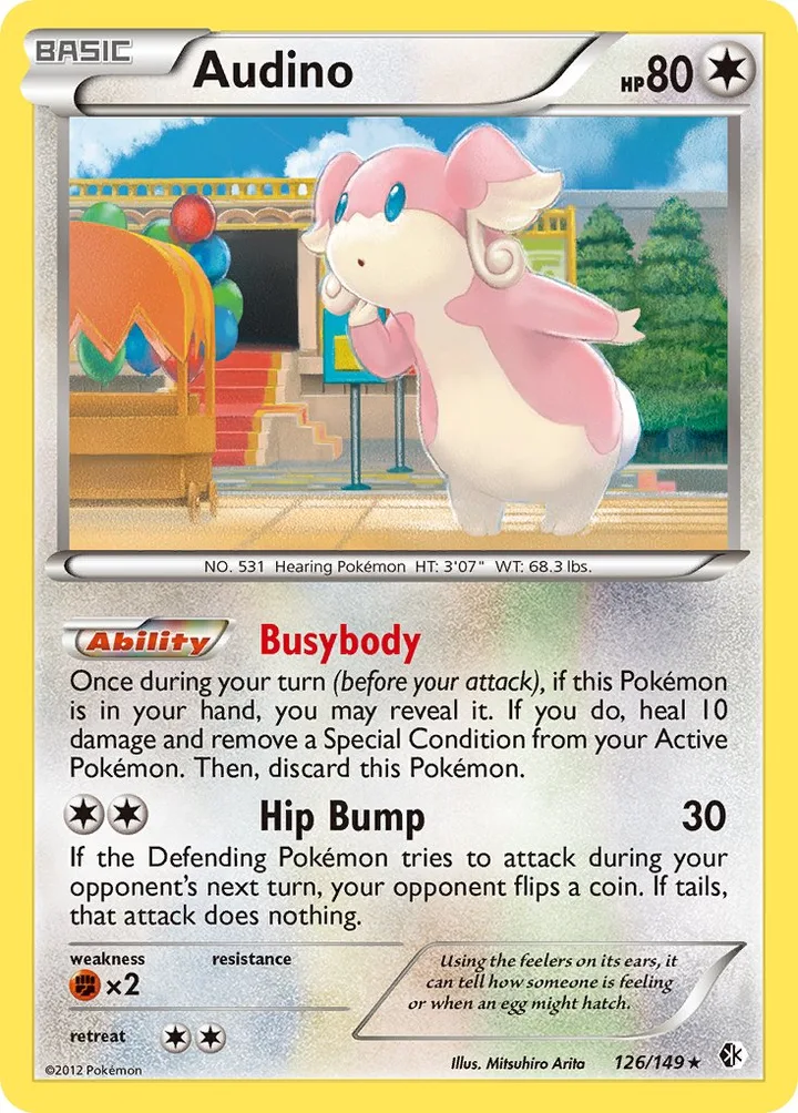 Audino, Boundaries Crossed 126/149