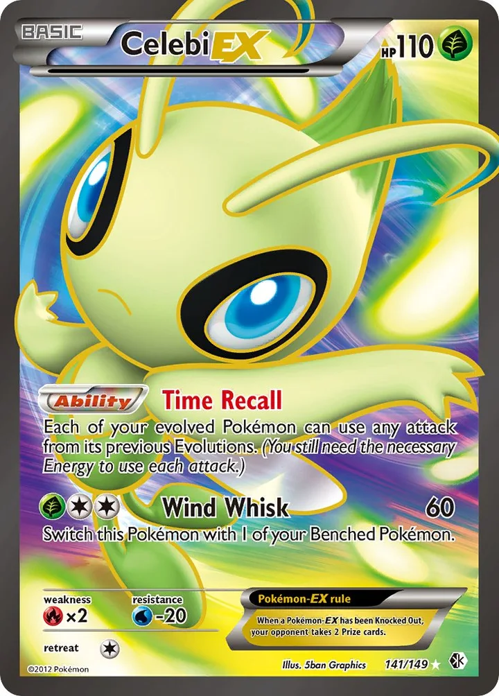 Celebi-EX, Boundaries Crossed 141/149