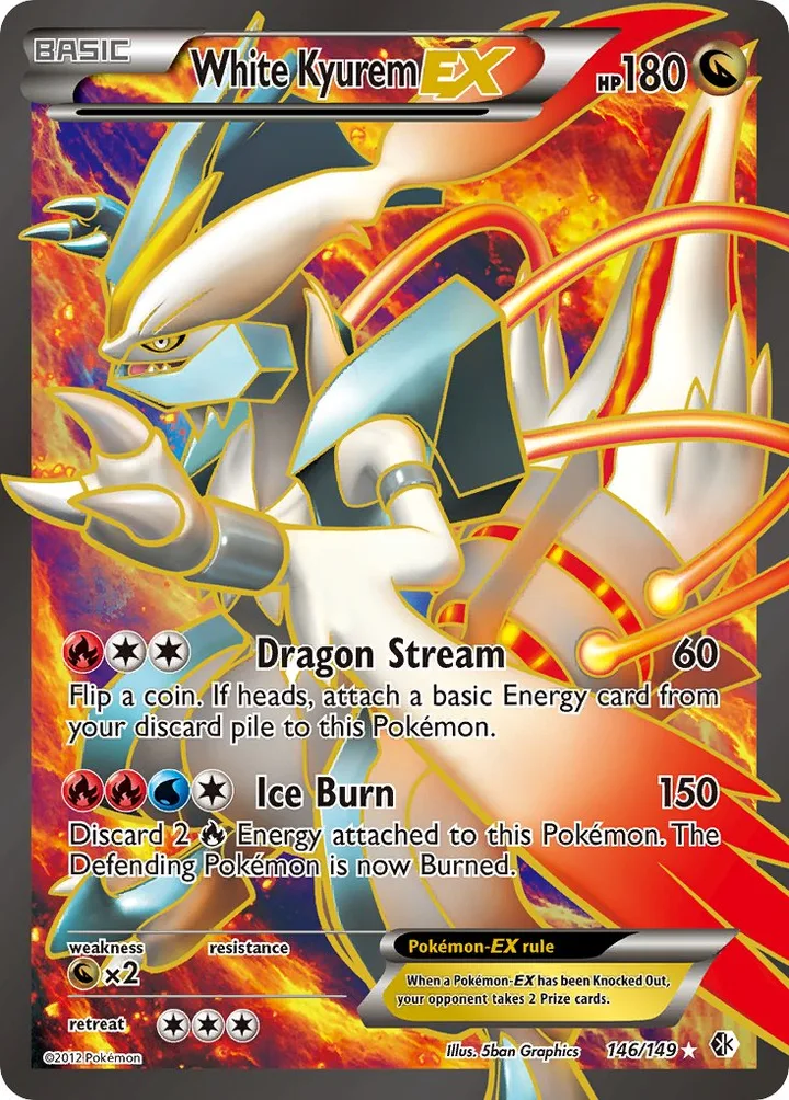 White Kyurem-EX, Boundaries Crossed 146/149
