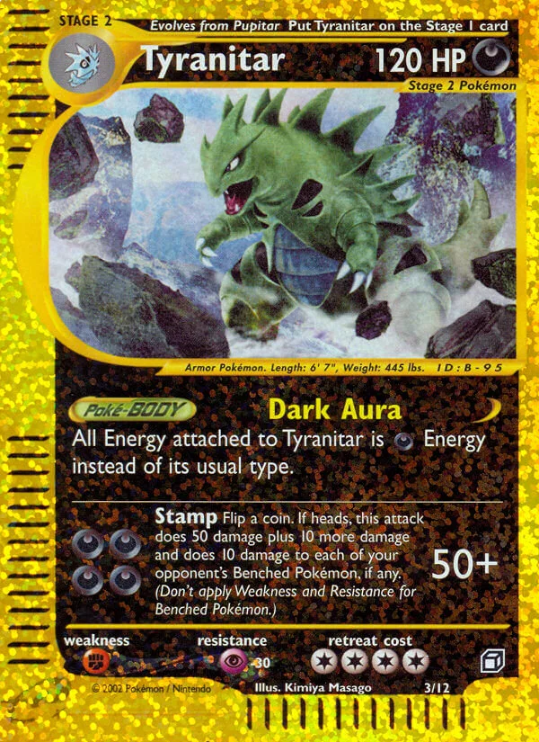 Tyranitar, Box Topper 3/12