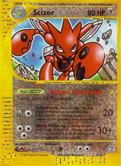 Scizor, Box Topper 7/12