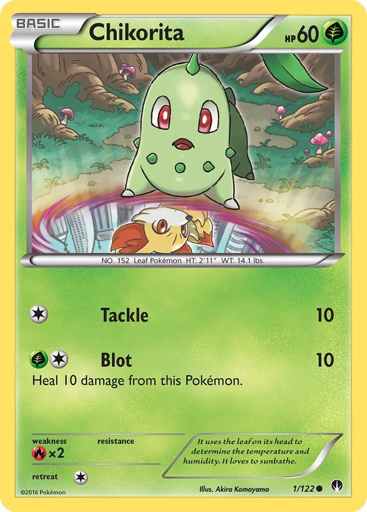 Chikorita, BREAKpoint 1/122