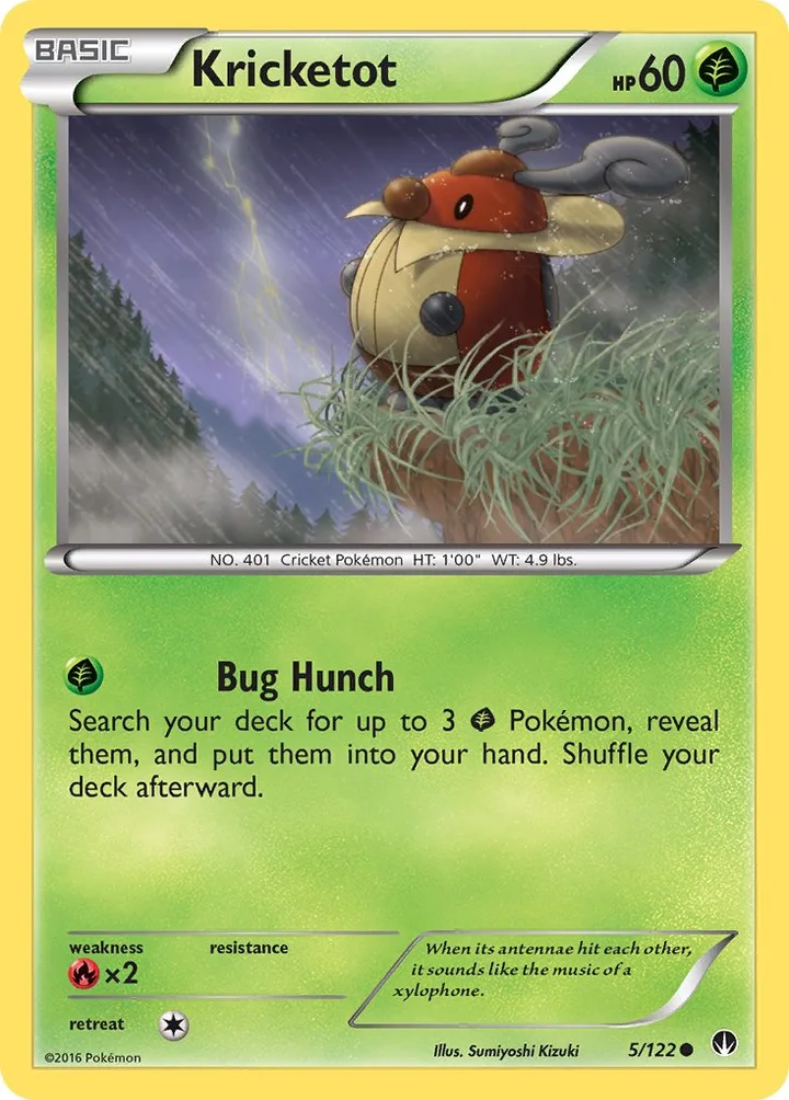 Kricketot, BREAKpoint 5/122