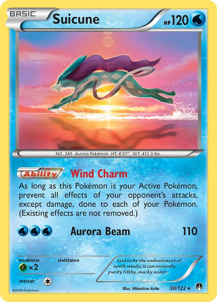 Suicune, BREAKpoint 30/122
