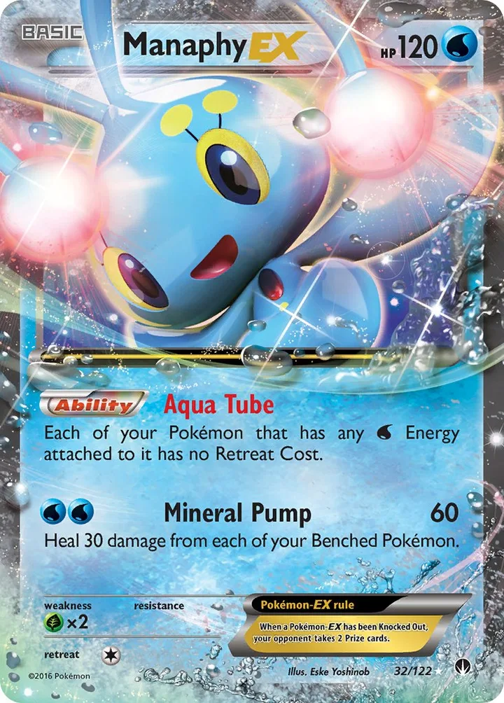 Manaphy-EX, BREAKpoint 32/122