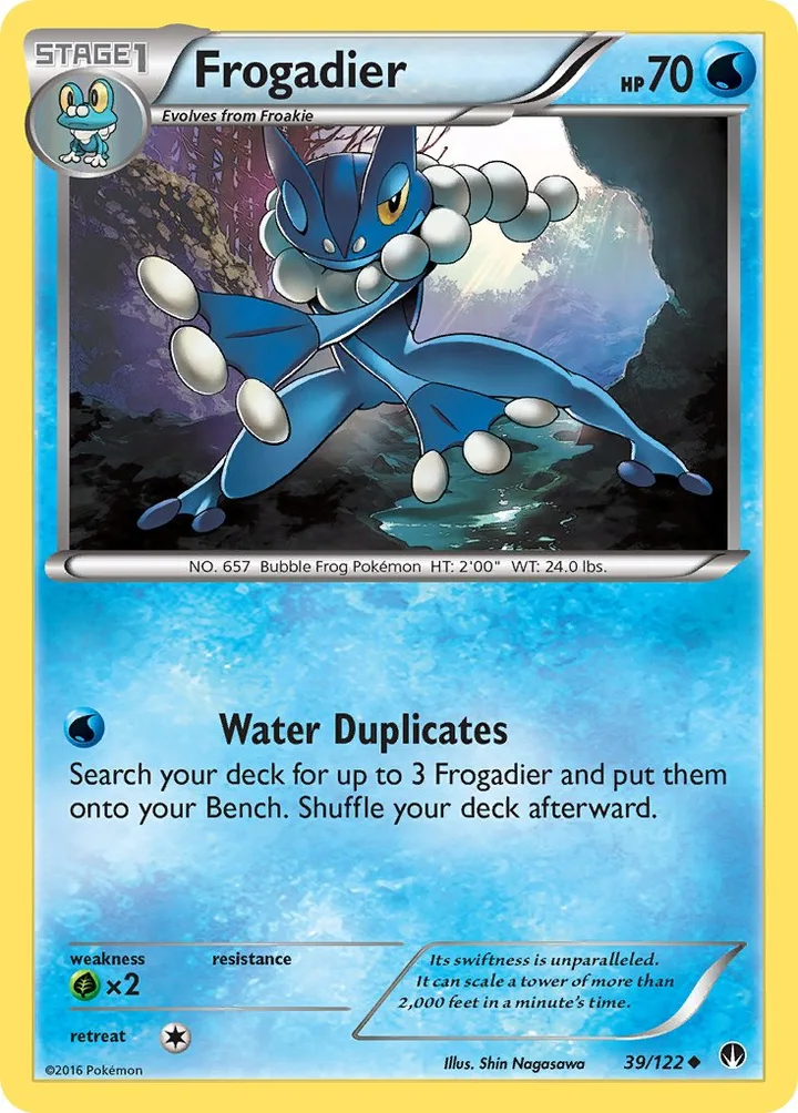 Frogadier, BREAKpoint 39/122