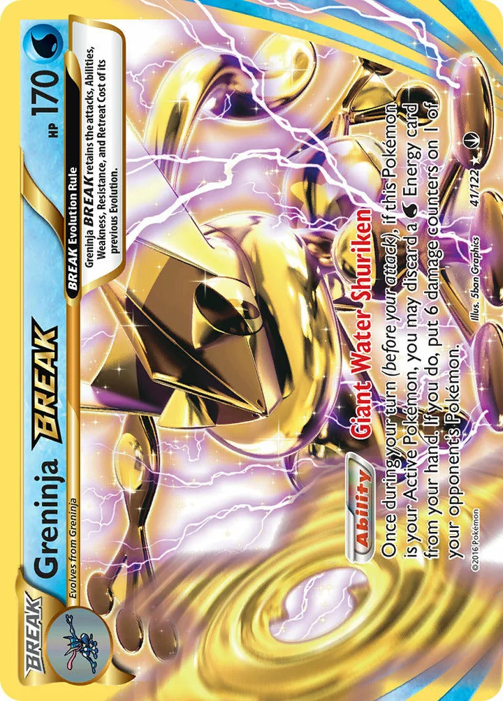 Greninja BREAK, BREAKpoint 41/122