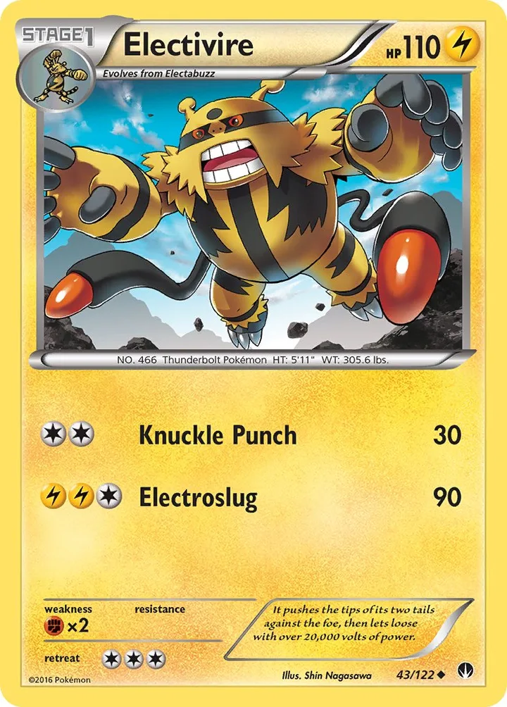 Electivire, BREAKpoint 43/122