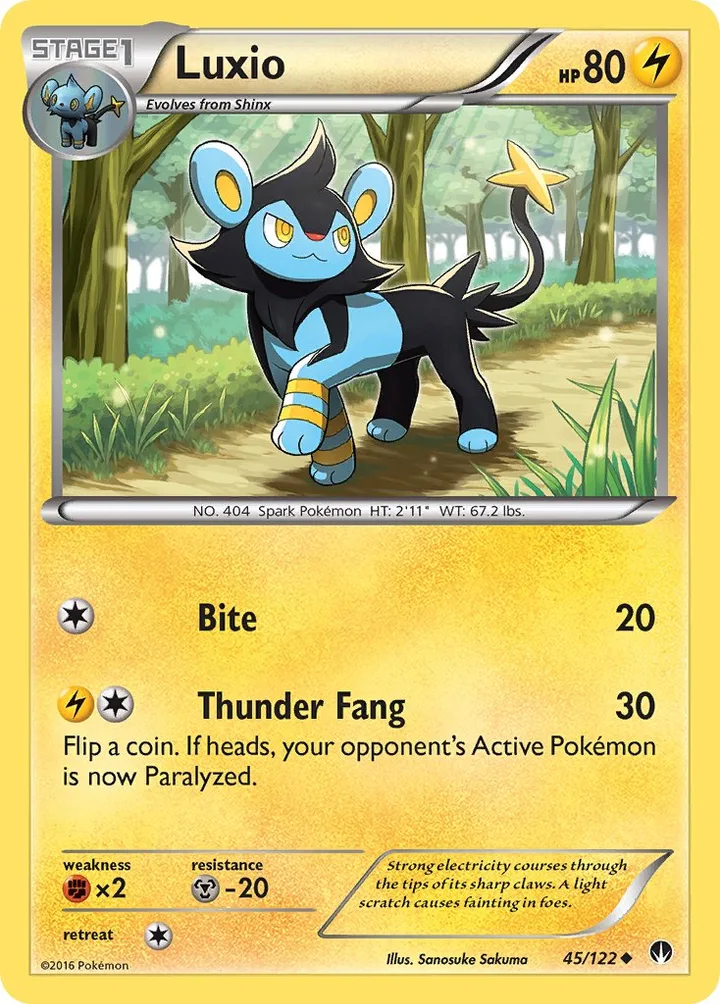 Luxio, BREAKpoint 45/122