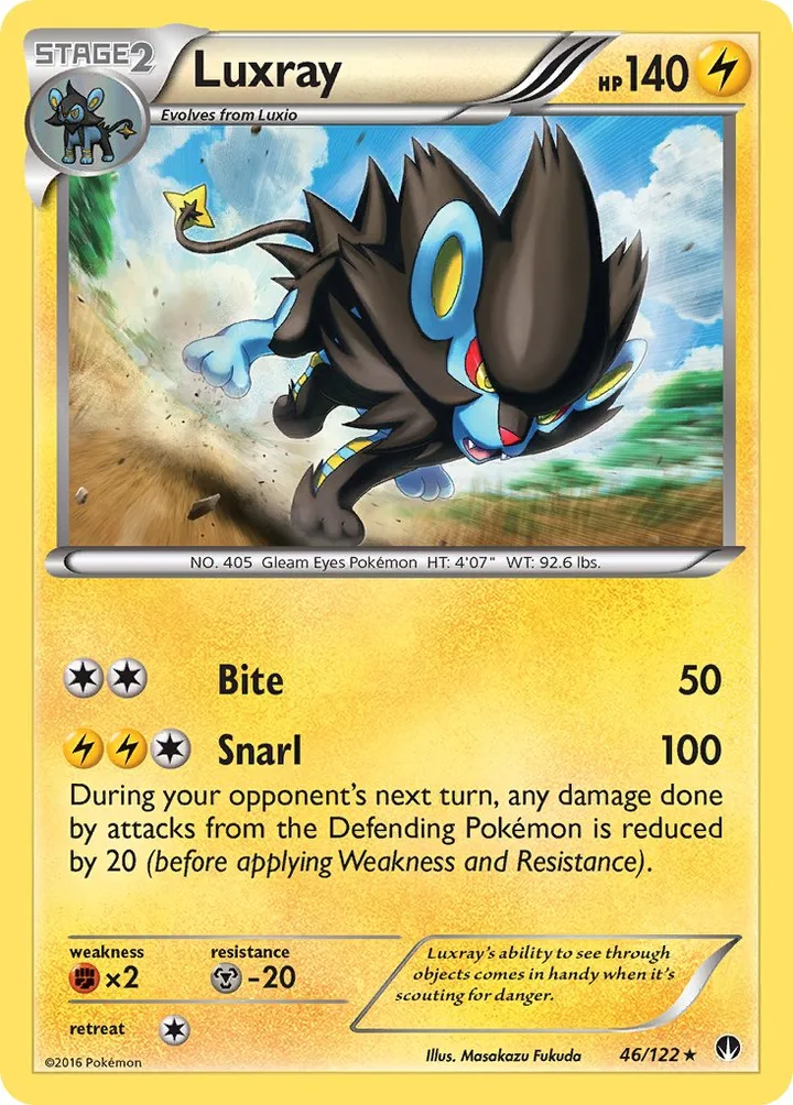 Luxray, BREAKpoint 46/122