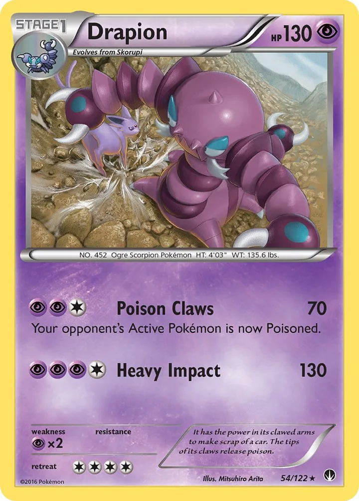 Drapion, BREAKpoint 54/122