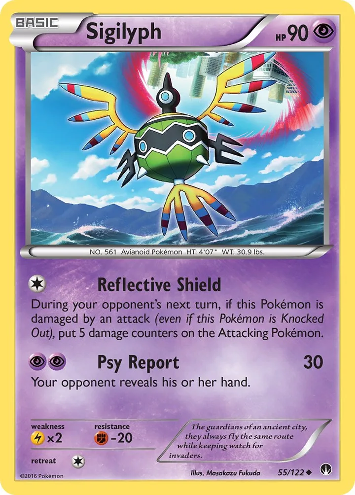 Sigilyph, BREAKpoint 55/122