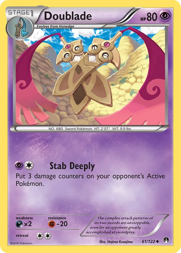 Doublade, BREAKpoint 61/122