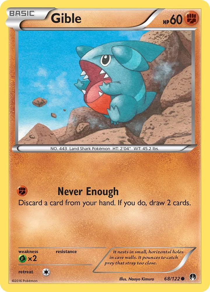 Gible, BREAKpoint 68/122