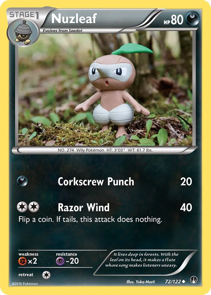 Nuzleaf, BREAKpoint 72/122