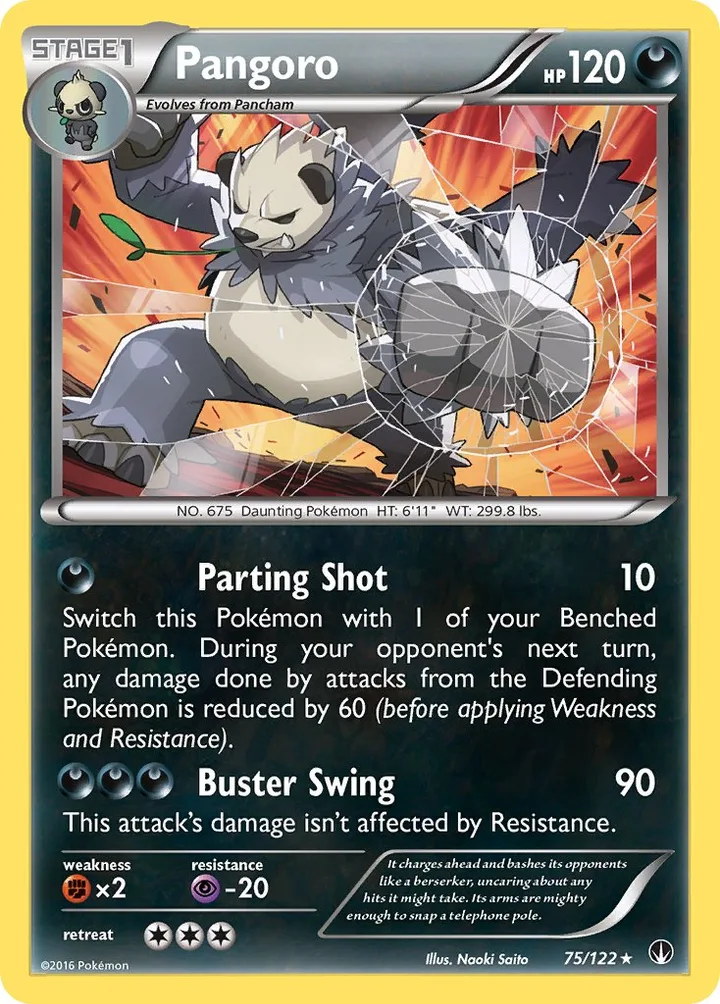 Pangoro, BREAKpoint 75/122