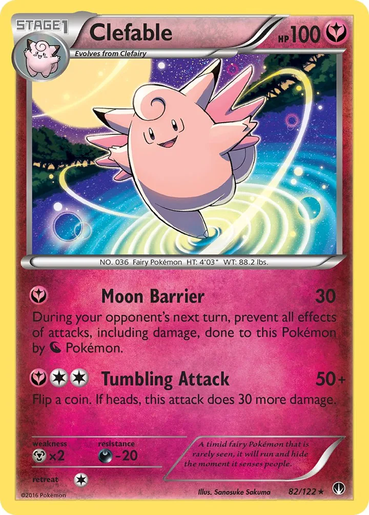 Clefable, BREAKpoint 82/122