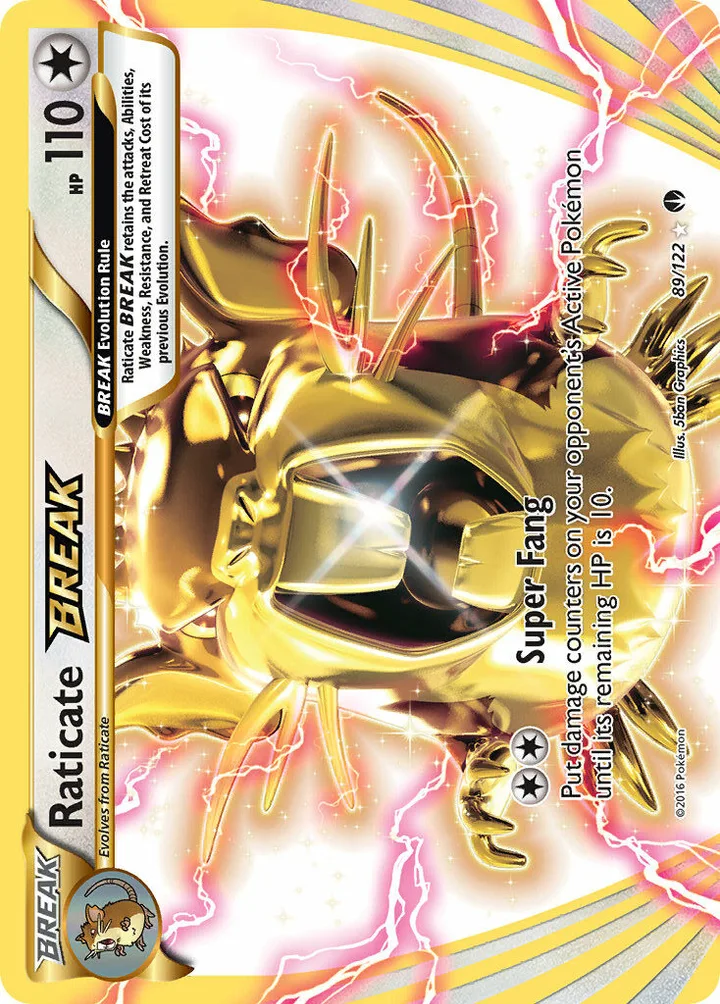 Raticate BREAK, BREAKpoint 89/122
